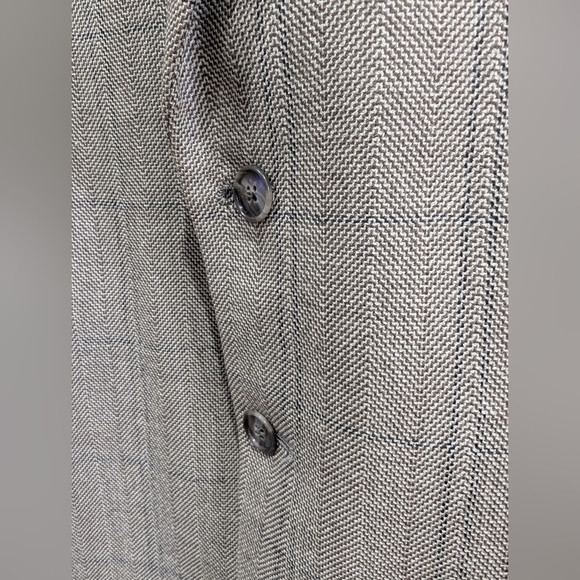 Vintage Pierre Cardin 100% Pure Wool Tailored Sport Coat, Brown, 44R - Picture 4 of 16